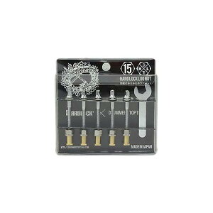 DRUMMERS TOP TEAM ( ドラマーズトップチーム ) / HARDLOCK-LUGNUT 5本パック 15mm夏休スペシャル