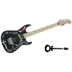 CHARVEL ( V[x ) / Warren Demartini French Gross Blackċx݃Z[
