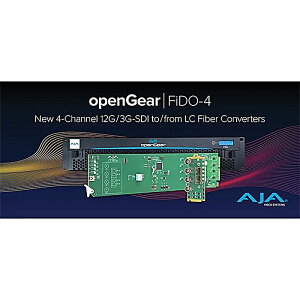 AJA Video Systems ( �G�[�W�F�[�G�[�E�r�f�I�E�V�X�e���Y )(�A�W���E�r�f�I�E�V�X�e���Y) / OG-FIDO-4X
