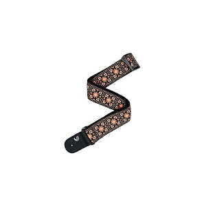 DADDARIO ( �_�_���I ) / 50RW02 ECO-COMFORT GUITAR STRAP Brown �� Orange�ċx�X�y�V����