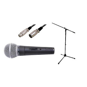 SHURE ( �V���A ) / SM58S �X�^���h�E�P�[�u���Z�b�g�ċx�݃Z�[��