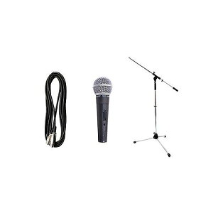 SHURE ( �V���A ) / SM58S �X�^���h�i�V���o�[�j�E�P�[�u���Z�b�g�ċx�݃Z�[��