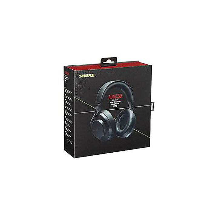 楽天市場】SHURE ( シュア ) / AONIC50 GEN2 ワイヤレスヘッドホン 