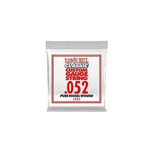 ERNIE BALL ( �A�[�j�[�E�{�[�� ) / .052 PURE NICKEL WOUND ELECTRIC�ċx�݃Z�[��