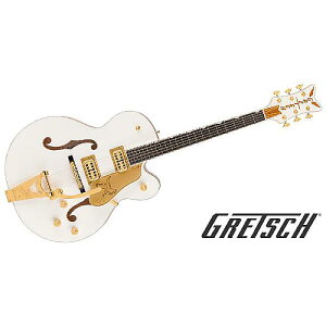 GRETSCH ( Ob` ) / Falcon H /w S-Thru Big and Gold , Ebony FB, Whiteċx݃Z[