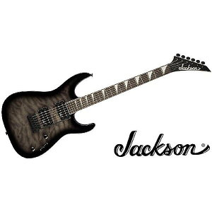 JACKSON ( WN\ ) / JS Series Dinky JS20 DKQ 2PT, Amaranth Fingerboard, Transparċx݃Z[