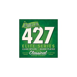 La Bella ( ���x�� ) / 427 Elite - Clear Nylon, Silver-Plated�ċx�݃Z�[��