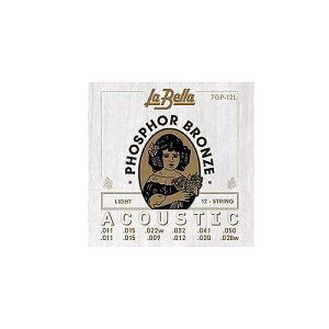 La Bella ( ���x�� ) / 7GP-12L 12-String, Phosphor Bronze - Light�ċx�݃Z�[��