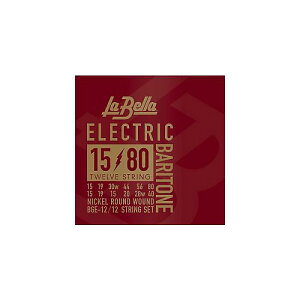 La Bella ( x ) / BGE-12 12-String Electric Baritone Guitar Stringsċx݃Z[