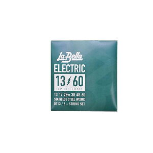 La Bella ( ���x�� ) / DT13 Drop Tune, Stainless Steel 13-60�ċx�݃Z�[��