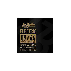 La Bella ( x ) / HRS-71 7-String Electric Guitar Strings - 09-64ċx݃Z[