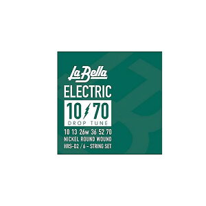 La Bella ( ���x�� ) / HRS-D2 Drop Tune Electric Guitar Strings - 10-70�ċx�݃Z�[��