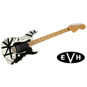 EVH ( C[uCGC` ) / Striped Series 78 Eruption White w/Black Stripes Relicċx݃Z[