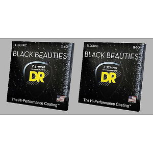 DR ( �f�B�[�A�[�� ) / BKE7-11 BLACK BEAUTIES Heavy 7-String 2�Z�b�g�ċx�݃Z�[��