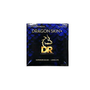 DR ( fB[A[ ) / DAP-10/12 DRAGON SKIN+ Phosphor Bronze Ex Light 10-48 12ċx݃Z[