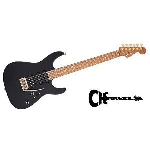 CHARVEL ( V[x ) / USA Select DK24 HSS 2PT CM Satin Blackċx݃Z[