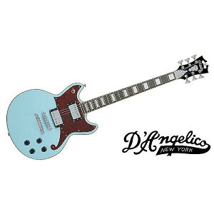 DAngelico ( �f�B�A���W�F���R ) / Premier Brighton Sky Blue Top Natural Mahogany Back and Side�ċx�݃Z�[��