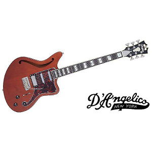 DAngelico ( �f�B�A���W�F���R ) / Deluxe Bedford SH Matte Walnut with Wilkinson 6point Tremolo�ċx�݃Z�[��