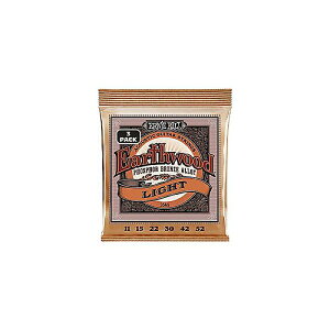 ERNIE BALL ( �A�[�j�[�E�{�[�� ) / Light Earthwood Phosphor Bronze Acoustic Guitar Strings 11-5�ċx�݃Z�[��