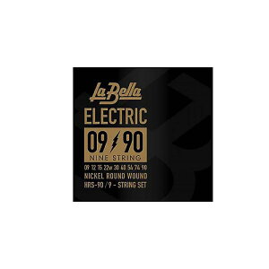 La Bella ( ���x�� ) / HRS-90 9-String Electric Guitar Strings - 09-90�ċx�݃Z�[��