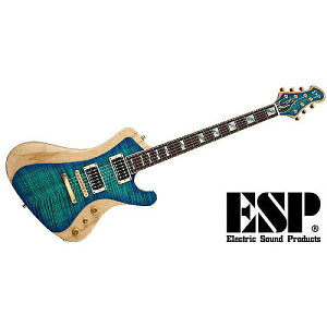 ESP ( C[GXs[ ) / STREAM-GT Custom FM Turquoise Blue Burstċx݃Z[