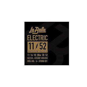 La Bella ( x ) / HRS-MB Electric Guitar Strings - Medium Blues 11-52ċx݃Z[