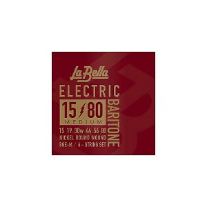 La Bella ( ���x�� ) / BGE-M Electric Baritone Guitar Strings - Medium�ċx�݃Z�[��