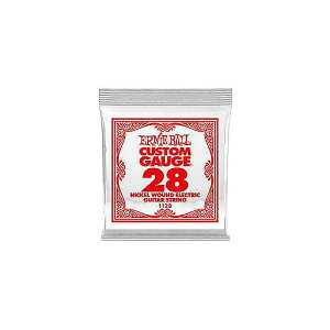 ERNIE BALL ( �A�[�j�[�E�{�[�� ) / .028 NICKEL WOUND ELECTRIC #1128�ċx�݃Z�[��
