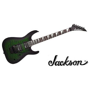JACKSON ( WN\ ) / JS32Q DKA Dinky Arch Top, Transparent Green Burstċx݃Z[