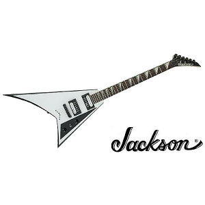 JACKSON ( WN\ ) / JS32T Rhoads White With Black Bevelsċx݃Z[