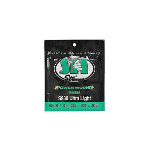 SIT STRINGS ( GXACeB[XgOX ) / S838 ULTRA LIGHT POWER WOUND NICKEL ELECTRICċx݃Z[