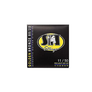 SIT STRINGS ( �G�X�A�C�e�B�[�X�g�����O�X ) / GB1150 GOLDEN BRONZE 80/20 ACOUSTIC PRO LIGHT�ċx�݃Z�[��