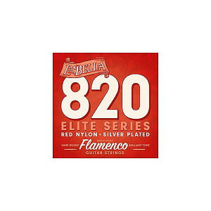 La Bella ( x ) / 820 Elite - Flamenco, Red Nylonċx݃Z[