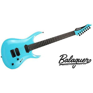 Balaguer Guitars ( バラゲール・ギターズ ) / Diablo Select Baritone 7 Run, Gloss Metallic Carulean Blue夏休みセール