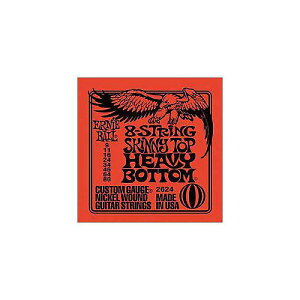 ERNIE BALL ( A[j[E{[ ) / 8-STRINGS Skinny Top Heavy Bottom #2624ċx݃Z[