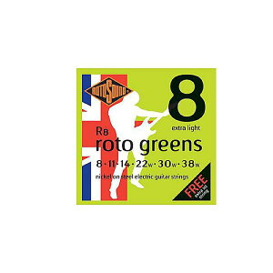ROTOSOUND ( gTEh ) / R8 ROTO GREENS EXTRA LIGHTċx݃Z[