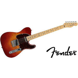 FENDER ( tF_[ ) / 2024 MIJ Hybrid II Tele Flame Sunset Orange Transparentċx݃Z[