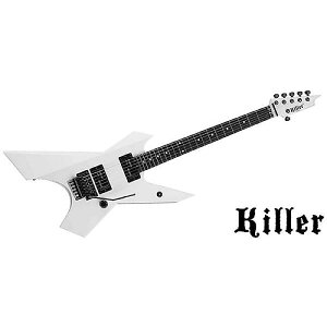 KILLER GUITARS ( L[M^[Y ) / KG-Exploder-II BIB White Satinċx݃Z[