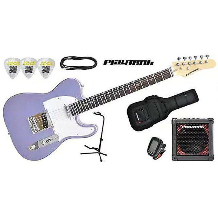 楽天市場】PLAYTECH ( プレイテック ) / TL250 ギター入門セット 