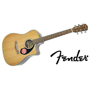 FENDER ( フェンダー ) / CD-60SCE Dreadnought Walnut Natural夏休みセール