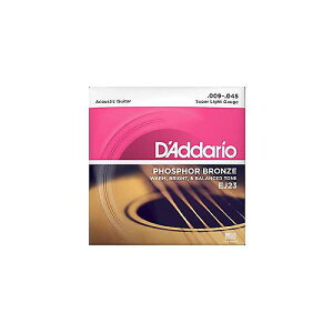 DADDARIO ( __I ) / EJ23 Phosphor Bronze Acoustic Guitar Strings, Super Light,ċx݃Z[