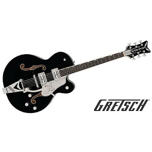 GRETSCH ( Ob` ) / Falcon H /w S-Thru Big and Chrome , Ebony FB, Blackċx݃Z[