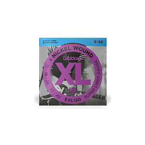 DADDARIO ( __I ) / EXL120 XL Nickel Round Wound Super Lightċx݃Z[