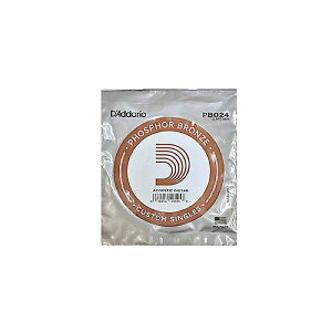 DADDARIO ( __I ) / PB024 Single Phosphor Bronze Wound 024ċx݃Z[