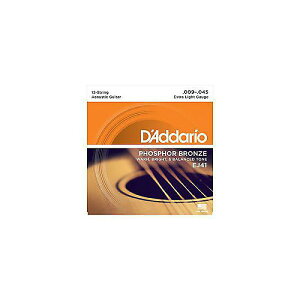 DADDARIO ( �_�_���I ) / EJ41 Phosphor Bronze Wound 12-string / Extra Light�ċx�݃Z�[��