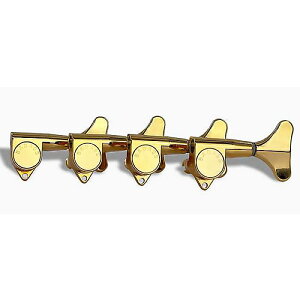 ALLPARTS ( オールパーツ ) / TK-7815-002 Bass Keys - Sealed - 4-in-line set - Gold夏休みセール