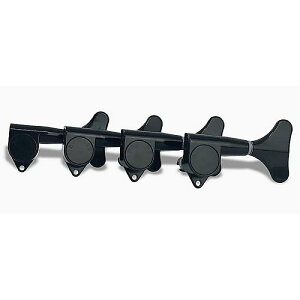 ALLPARTS ( オールパーツ ) / TK-7815-003 Bass Keys - Sealed - 4-in-line set - Black夏休みセール