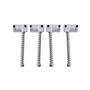 ALLPARTS ( �I�[���p�[�c ) / BP-2071-010 Grooved Saddles for Omega �� Badass Bridge Chrome�ċx�݃Z�[��