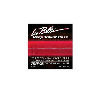 La Bella ( ���x�� ) / 760FM-CB Deep Talkin�f Bass Flats, 6-String Medium�ċx�݃Z�[��