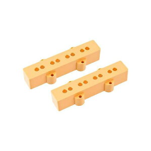 ALLPARTS ( I[p[c ) / PC-0953-028 Pickup Cover Set for Jazz Bass Creamċx݃Z[